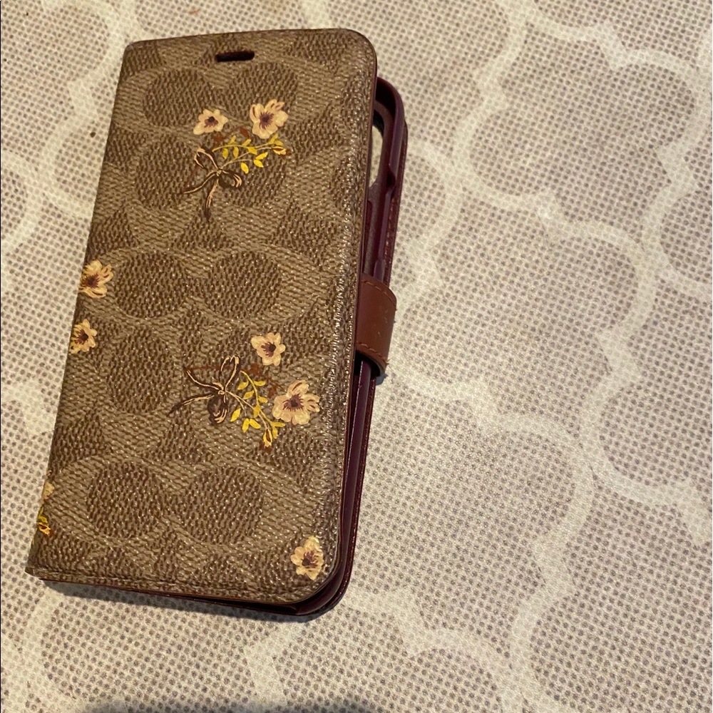 Coach Apple X case.